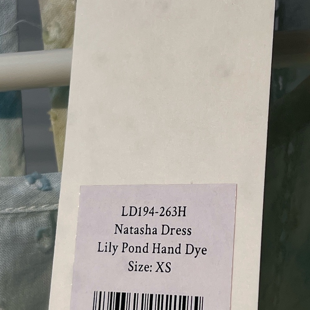 Loveshackfancy Natasha dress -lily pond - Picture 7 of 7